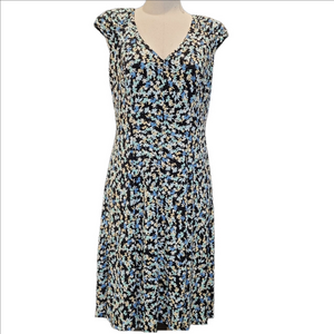 LONDON STYLE FLORAL DRESS